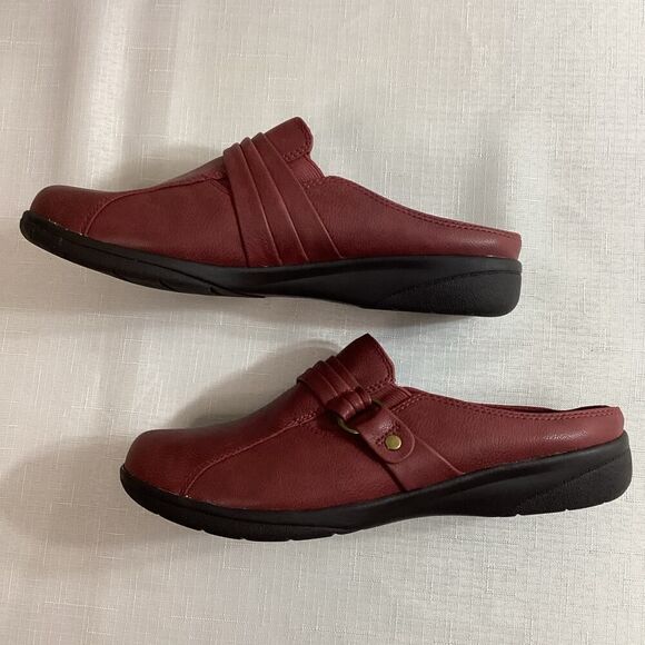 Kim Rogers Red Clogs Size 8 1/2 - Picture 3 of 9